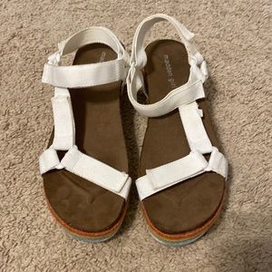 Madden Girl Platform Rainbow Sandals